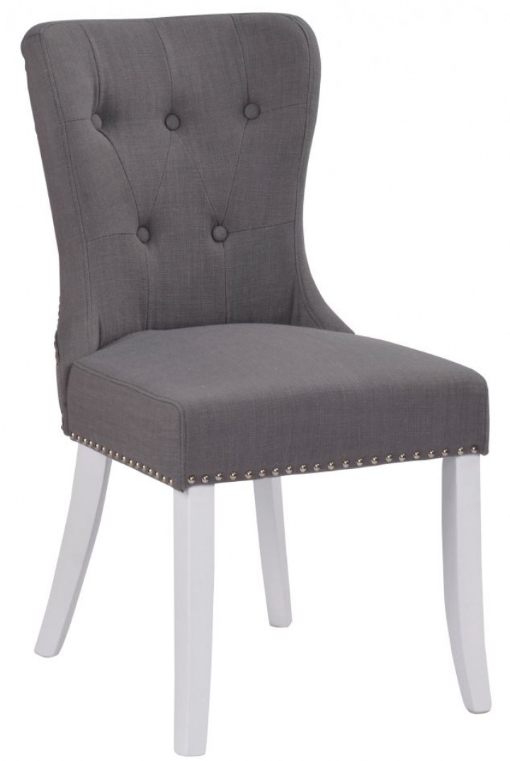 Sedia \'Ina\' - Grigio/Bianco nel gruppo Mobili / Mobili per sedersi presso Reforma (113481)