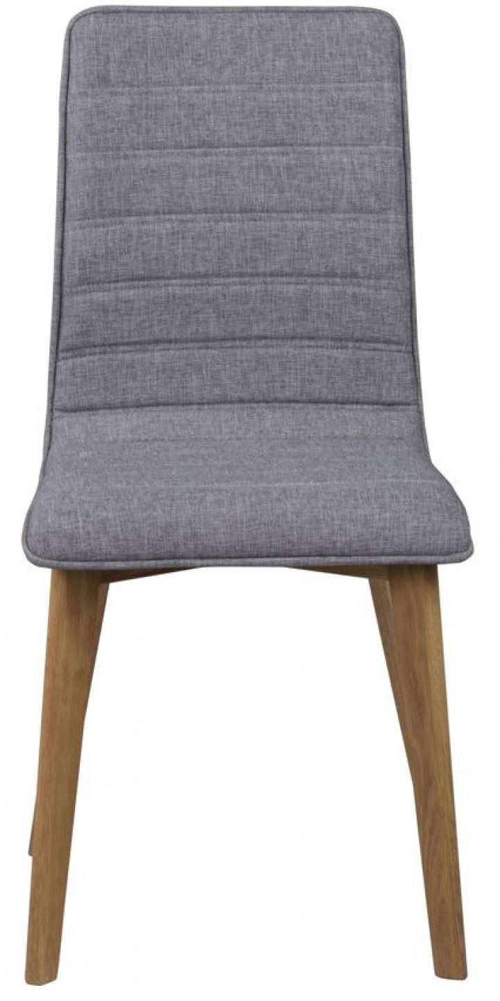 Sedia \'Gracy\' - Grigio chiaro/Rovere nel gruppo Mobili / Mobili per sedersi / Sedie presso Reforma (113634)