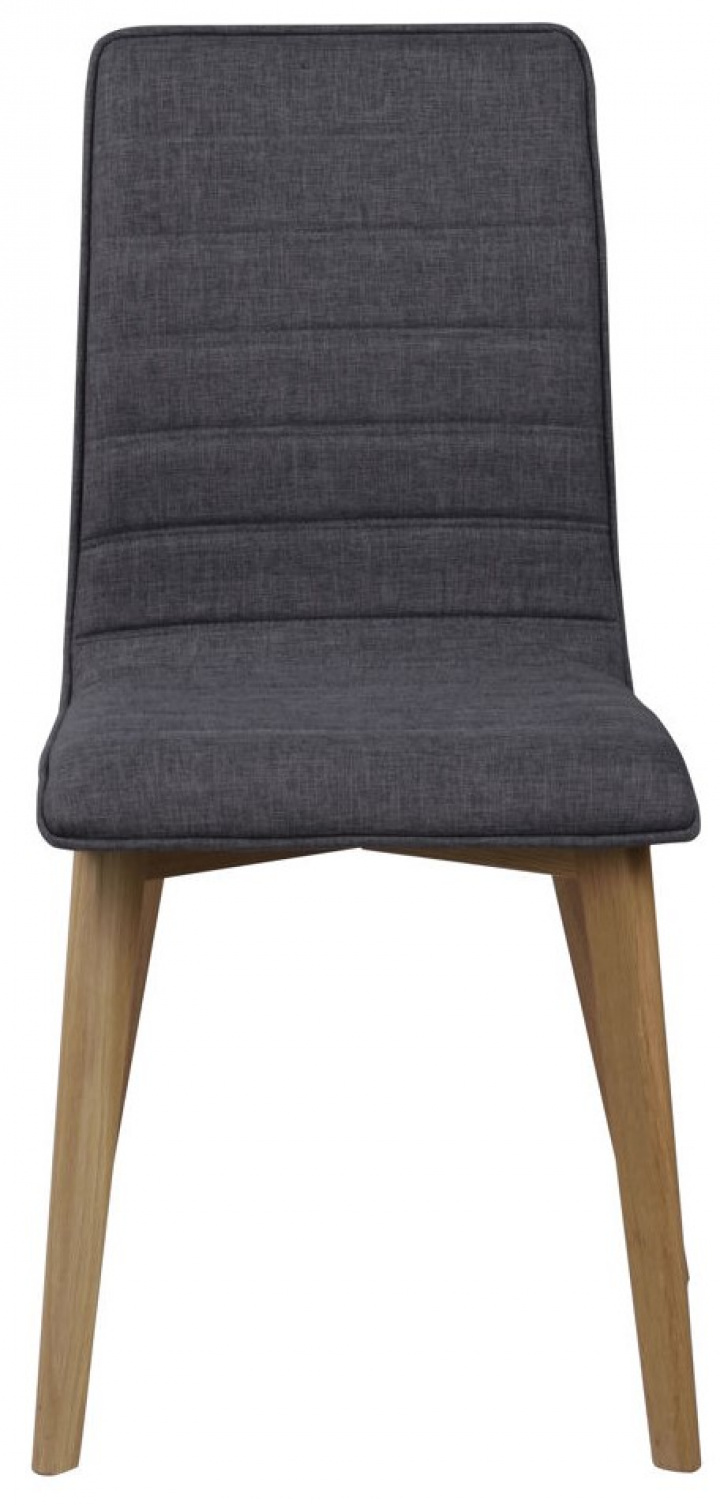 Sedia \'Gracy\' - Grigio scuro/Rovere nel gruppo Mobili / Mobili per sedersi / Sedie presso Reforma (113638)