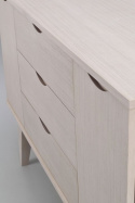 Credenza \'Filippa\' 122x85cm - Rovere/Sbiancato