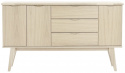 Credenza \'Filippa\' 150x85cm - Rovere/Rovere bianco