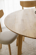 Tavolo da pranzo \'Filippa\' Rotondo 120cm - Naturale