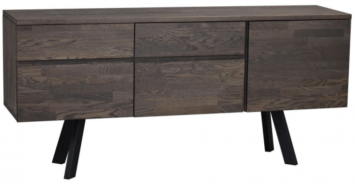 Credenza \'Fred\' - Marrone/Nero nel gruppo Mobili / Mensole & stoccaggio / Sideboard presso Reforma (117431)