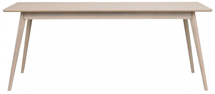 Tavolo da pranzo \'Yumi\' 190x90cm - Rovere sbiancato nel gruppo Mobili / Tavoli / Tavolo da pranzo presso Reforma (119220)