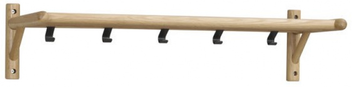 Appendiabiti \'Milford\' - Rovere nel gruppo Mobili / Mensole & stoccaggio / Mensole per cappelli e scarpe presso Reforma (119501)