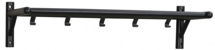 Appendiabiti \'Milford\' - Nero nel gruppo Mobili / Mensole & stoccaggio / Mensole per cappelli e scarpe presso Reforma (119541)