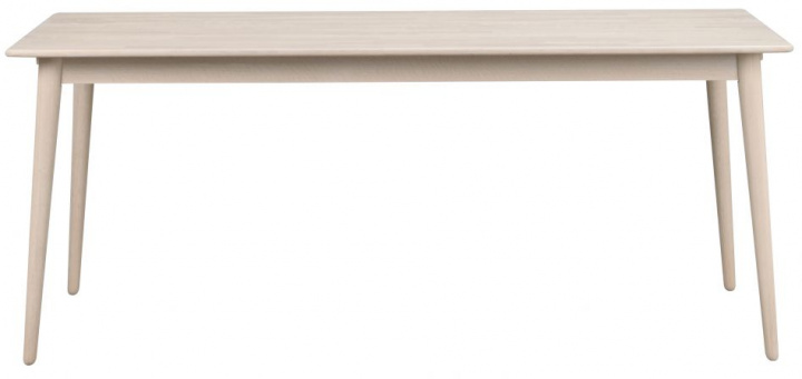 Tavolo da pranzo \'Tyler\' 180x90cm - Rovere bianco nel gruppo Mobili / Tavoli / Tavolo da pranzo presso Reforma (119702)
