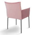 Poltrona \'Dion\' - Velluto/Rosa