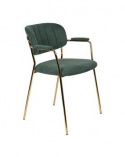 Sedia \'Jolien\' - Verde/Oro