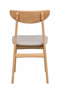 Sedia \'Rodharn\' - Naturale/Grigio