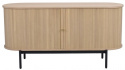 Credenza \'Haddington\' - Bianco pigmentato/Nero