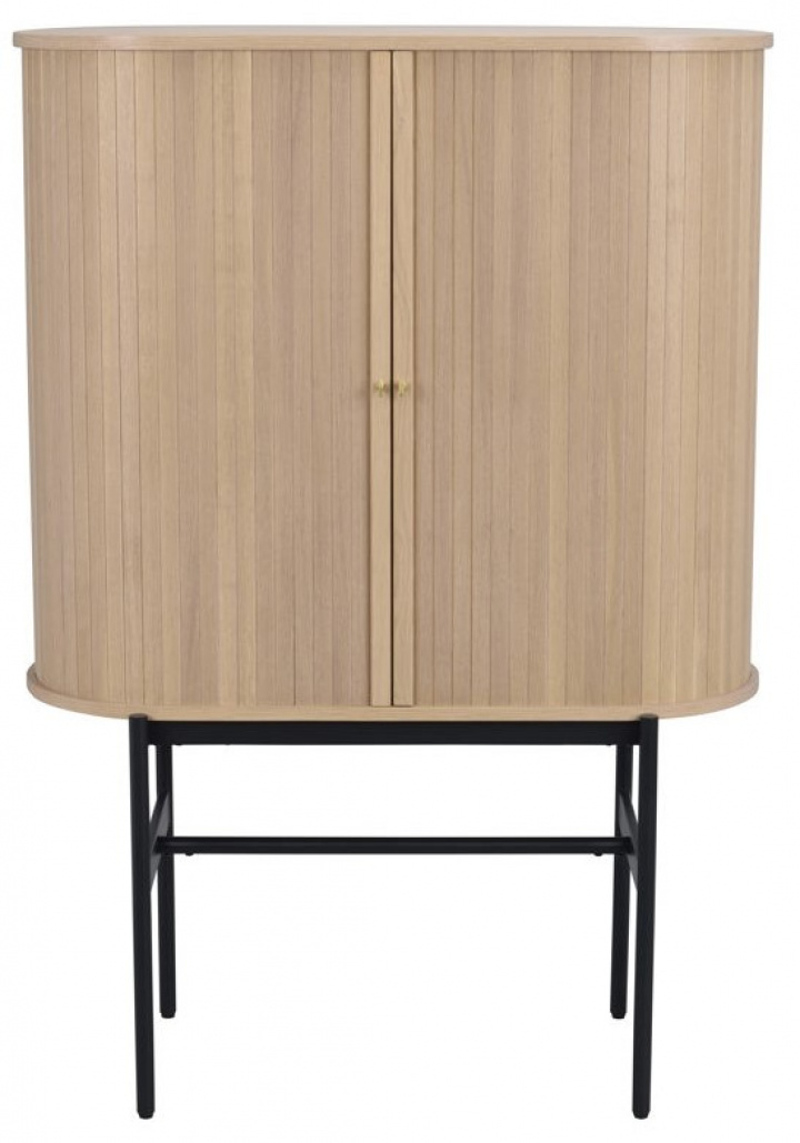 Armadio \'Haddington\' - Bianco pigmentato/Nero nel gruppo Mobili / Mensole & stoccaggio / Sideboard presso Reforma (120133)