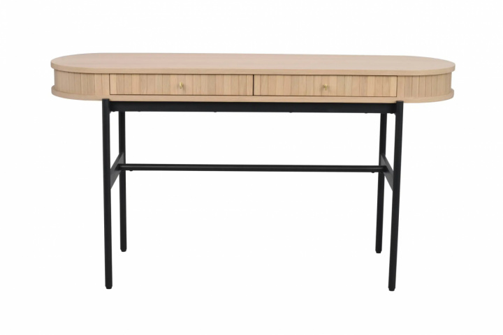 Tavolo da appoggio \'Haddington\' - Bianco pigmentato/Nero nel gruppo Mobili / Tavoli / Tavolini presso Reforma (120134)