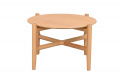 Tavolino \'Holton\' Rotondo 55cm - Naturale