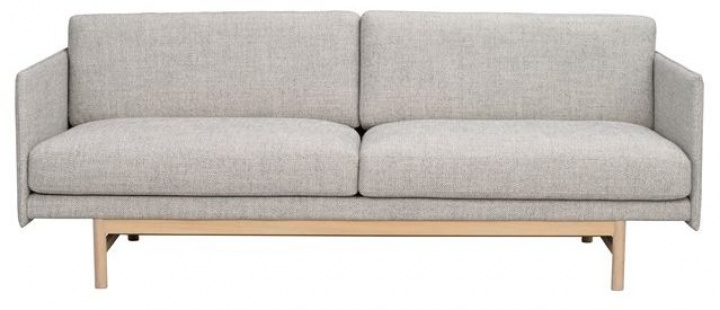 Divano \'Hammond\' 2 posti - Grigio/Naturale nel gruppo Mobili / Divani / Divani a 2 posti presso Reforma (120560)