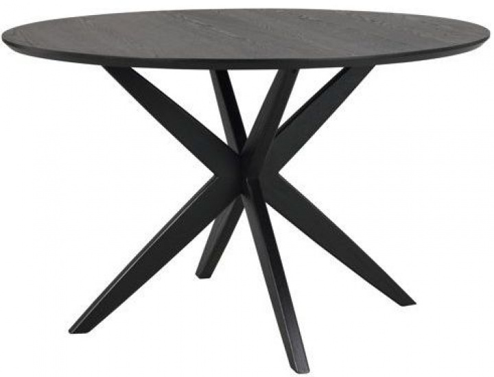 Tavolo da pranzo \'Calverton\' Rotondo 120cm - Nero nel gruppo Mobili / Tavoli / Tavoli da pranzo rotondi presso Reforma (120658)