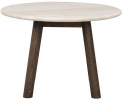 Tavolino \'Taransay\' Rotondo 60cm - Beige/Marrone