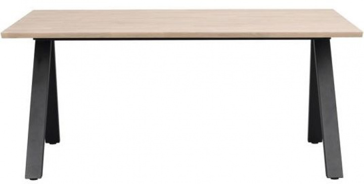 Tavolo da pranzo \'Carradale\' 170x100cm - Vitpigmentato/Piedi a V nel gruppo Mobili / Tavoli / Tavolo da pranzo presso Reforma (120880)