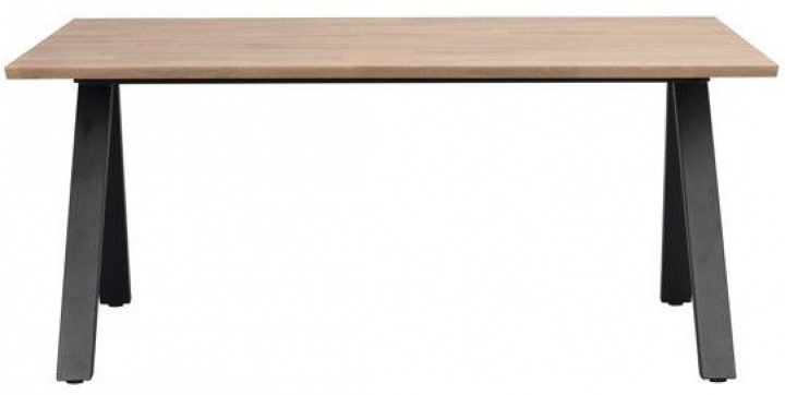 Tavolo da pranzo \'Carradale\' 170x100cm - Rovere/Piedi a V nel gruppo Mobili / Tavoli / Tavolo da pranzo presso Reforma (120883)