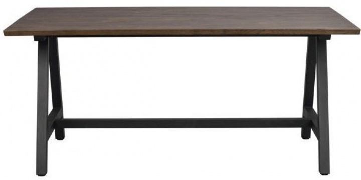 Tavolo da pranzo \'Carradale\' 170x100cm - Marrone/Piedi a A nel gruppo Mobili / Tavoli / Tavolo da pranzo presso Reforma (120885)