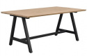 Tavolo da pranzo \'Carradale\' 170x100cm - Rovere/Piedi a A