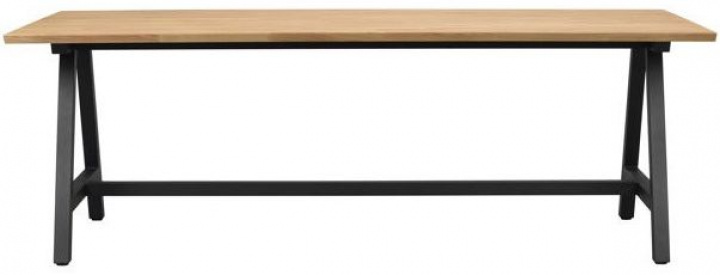 Tavolo da pranzo \'Carradale\' 220x100cm - Rovere/Piedi a A nel gruppo Mobili / Tavoli / Tavolo da pranzo presso Reforma (120897)