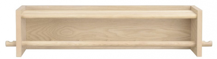 Mensola per cappelli \'Hillmond\' - Rovere chiaro nel gruppo Mobili / Mensole & stoccaggio / Mensole per cappelli e scarpe presso Reforma (121050)