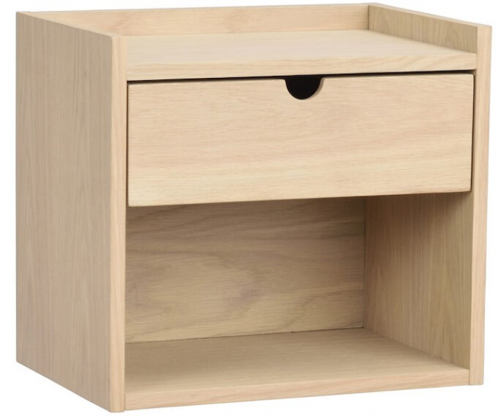 Comodino/Mensola \'Hillmond\' - Rovere chiaro nel gruppo Mobili / Tavoli / Comodini presso Reforma (121055)