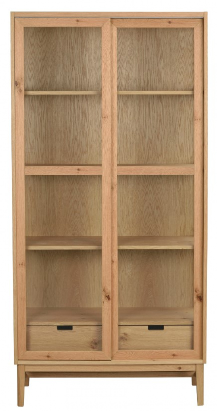 Vetrina \'Hazelton\' - Rovere nel gruppo Mobili / Mensole & stoccaggio / Armadi e credenze presso Reforma (121152)