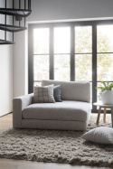 Chaise longue \'Duncan\' V - Grigio chiaro