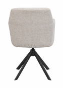 Sedia \'Gladstone\' - Beige chiaro/Nero