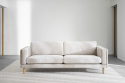 Divano 3 posti \'Braden\' - Beige chiaro/rovere