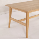 Tavolo da pranzo \'Alfors\' 210x100cm - Naturale