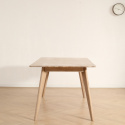 Tavolo da pranzo \'Line\' 180 cm - Bianco pigmentato