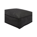 Puff \'Lycke\' 50x50x15 - Nero
