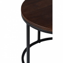 Tavolino \'Prime\' L 2 pezzi - Noce