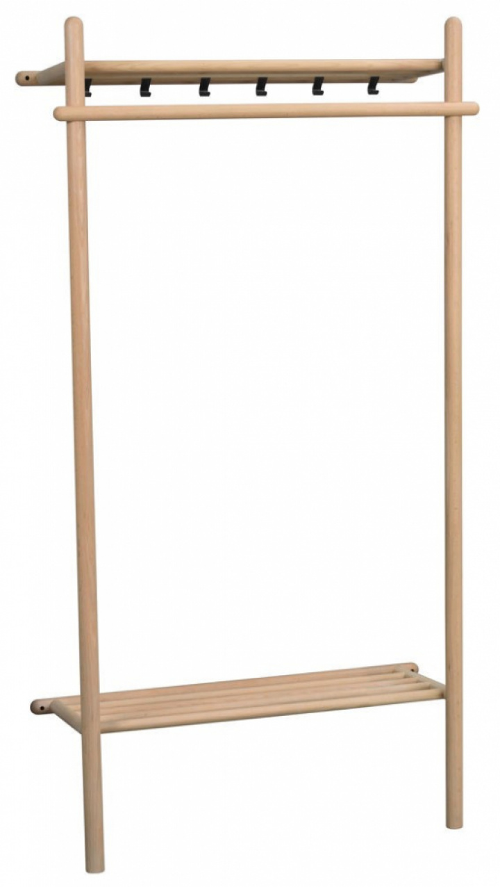 Appendiabiti \'Milford\' - Rovere nel gruppo Mobili / Mensole & stoccaggio / Mensole per cappelli e scarpe presso Reforma (134266)