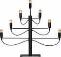 Candelabro dell\'Avvento \'Milano\' - Nero