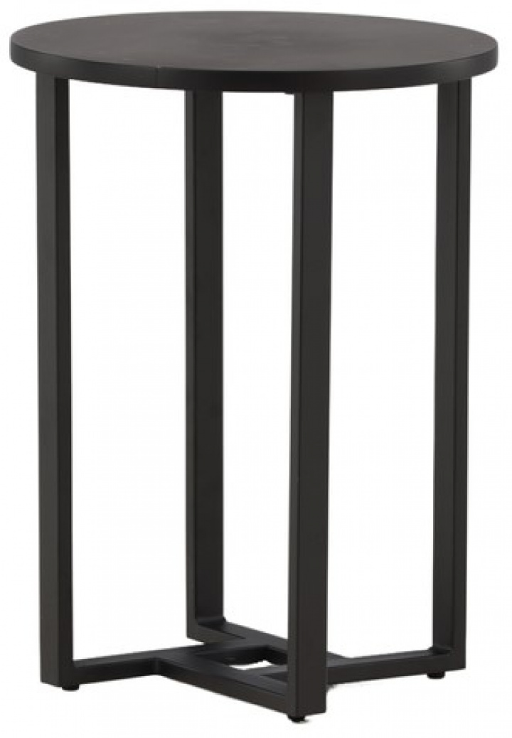 Tavolino \'Livia\' Rotondo 40cm - Nero nel gruppo Mobili / Tavoli / Tavolini presso Reforma (15009-020)