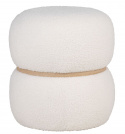Pouf \'Milford\' - Bianco