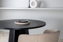 Tavolo da pranzo \'Blomstermala\' Rotondo 110cm - Nero