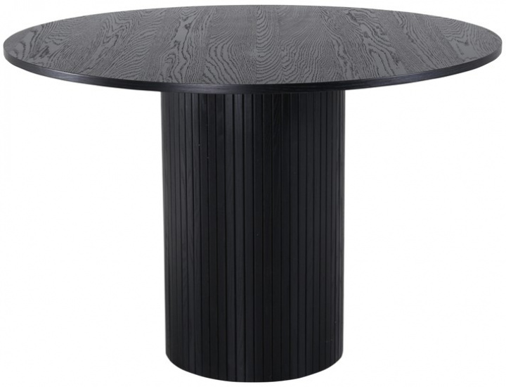 Tavolo da pranzo \'Barkaby\' Rotondo 110cm - Nero nel gruppo Mobili / Tavoli / Tavoli da pranzo rotondi presso Reforma (15596-848)