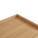 Panchina da ingresso \'Mellby\'- Quercia