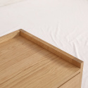 Panchina da ingresso \'Mellby\'- Quercia