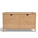 Panchina da ingresso \'Mellby\'- Quercia