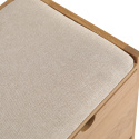 Panchina da ingresso \'Mellby\'- Quercia