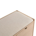 Panchina da ingresso \'Mellby\'- Bianco pigmentato