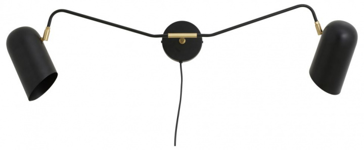 Lampada da parete \'ERIS\' - Nero nel gruppo Illuminazione / Lampade / Lampade da parete presso Reforma (1645)