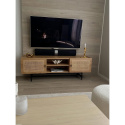 Mobile TV \'Stil\' - Naturale/Nero