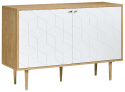 Credenza \'Kumamoto\' - Bianco/Faggio